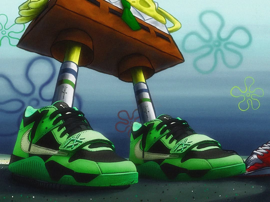 山林绿 嫩白绿 低帮 系带 皮革  - VALI鞋履AI设计主图