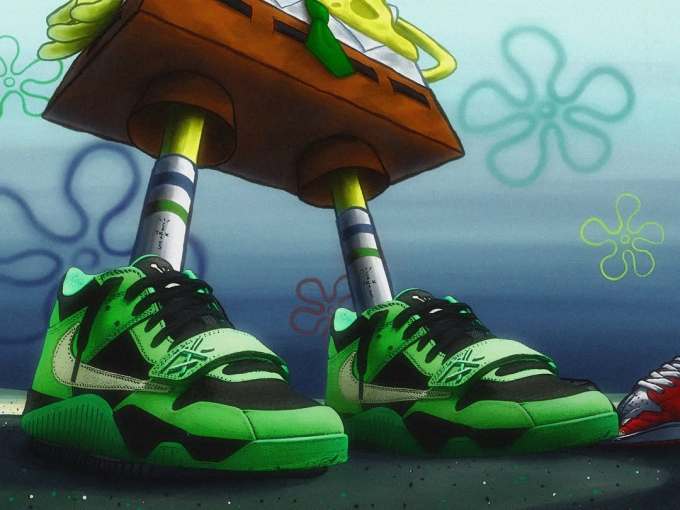 山林绿 嫩白绿 低帮 系带 皮革 