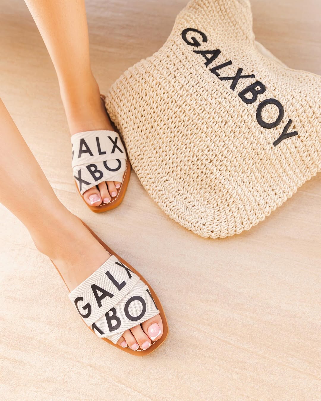 海盐 糖 浅羊皮纸色 无帮 布面  - VALI鞋履AI设计主图