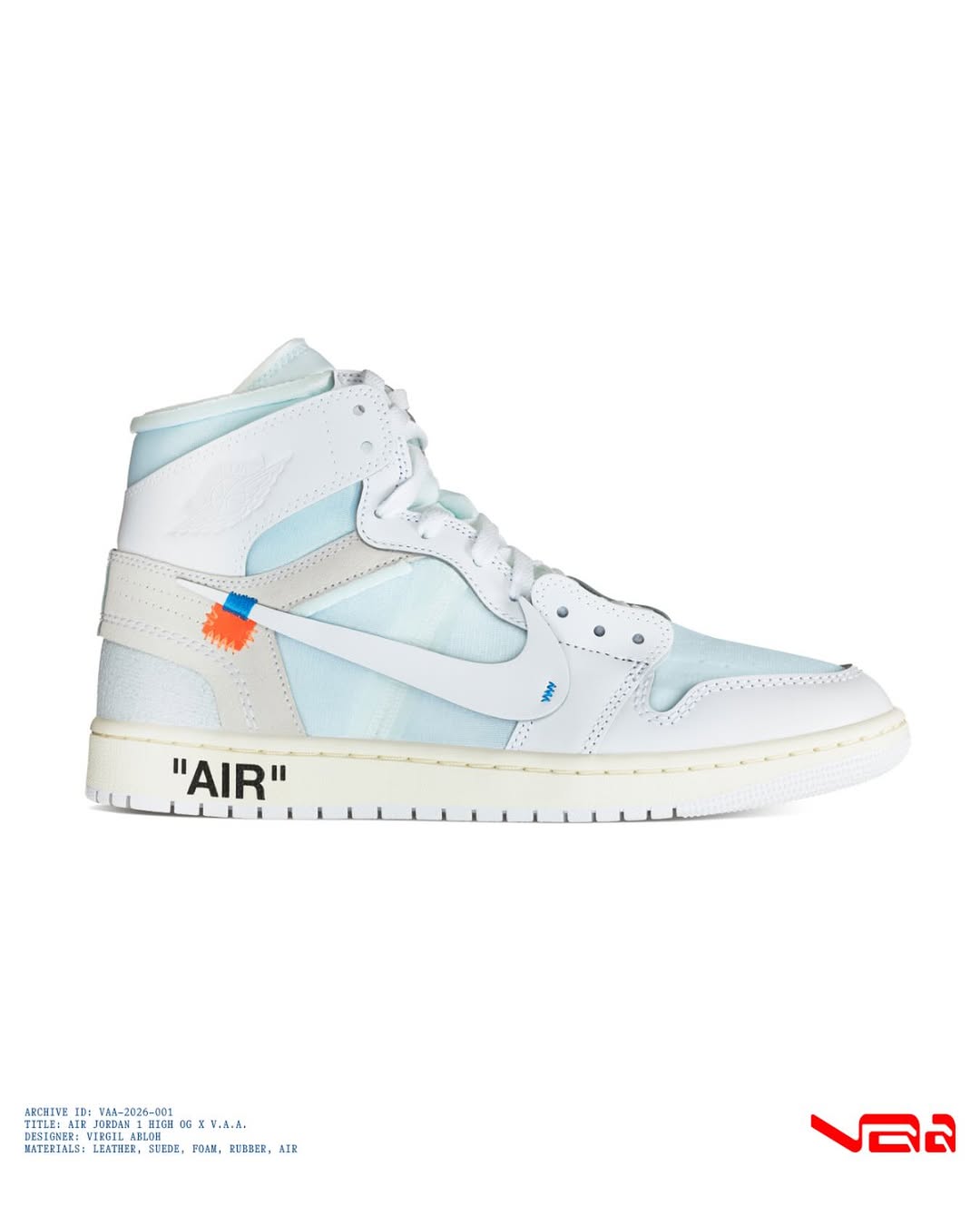 微蓝色 微蓝 薄云 中帮 系带 皮革  - VALI鞋履AI设计主图