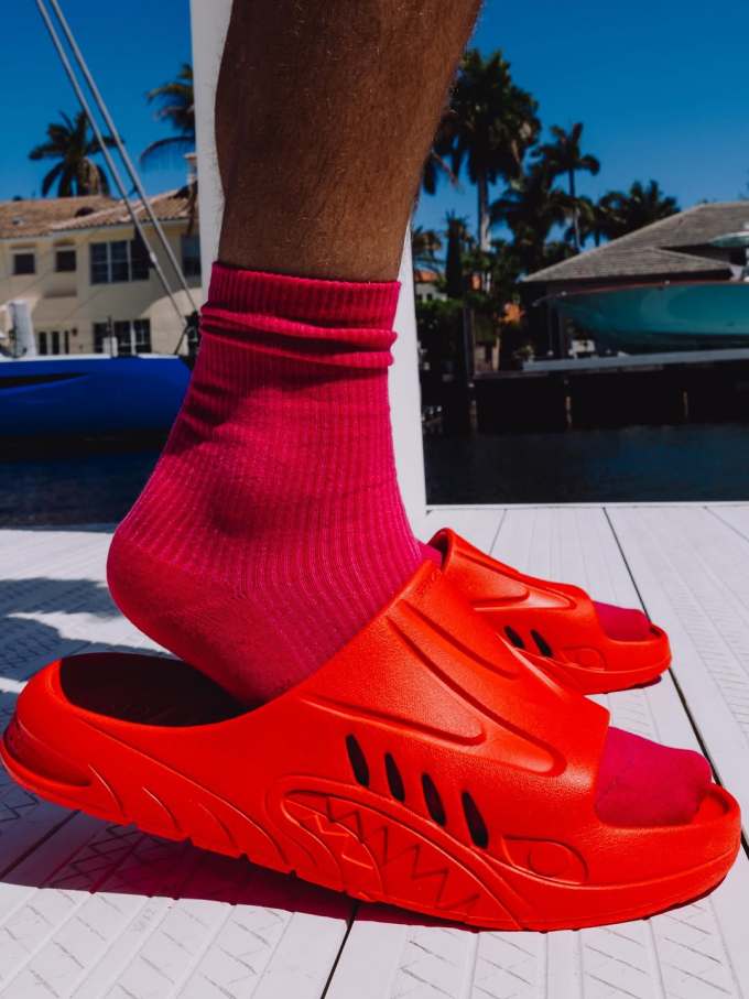 火红 大黄果色 圣女果色 无帮 皮革 