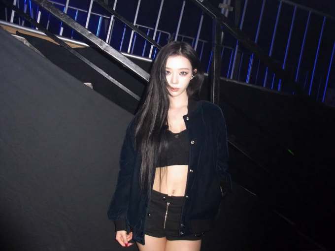 丝绒 H型 基础袖 蓝黑色 基础扣饰 ABG辣妹 辣妹 