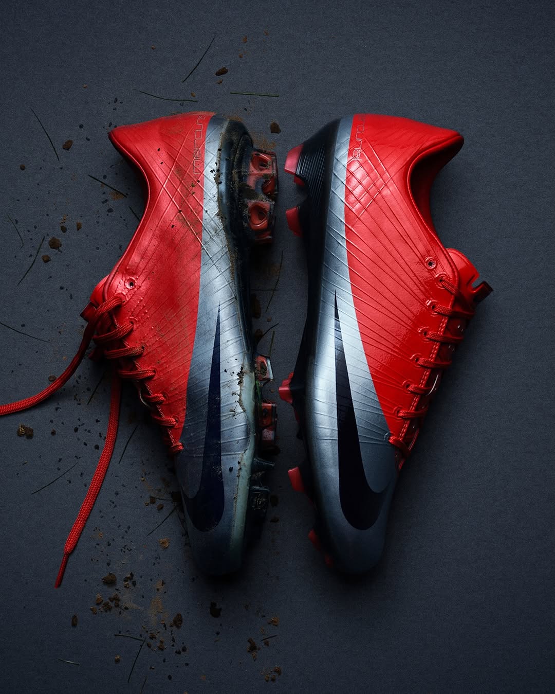 蓝黑色 火红 危险 低帮 皮革  - VALI鞋履AI设计主图