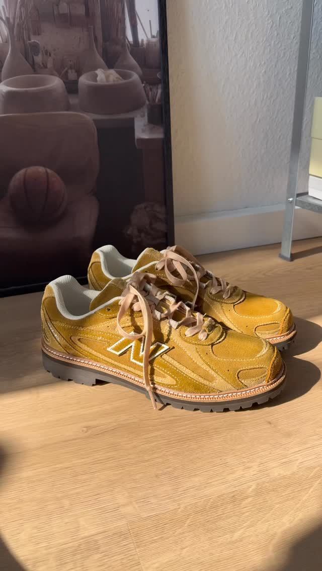 僧袍色 金光色 金橙 低帮 系带 皮革 