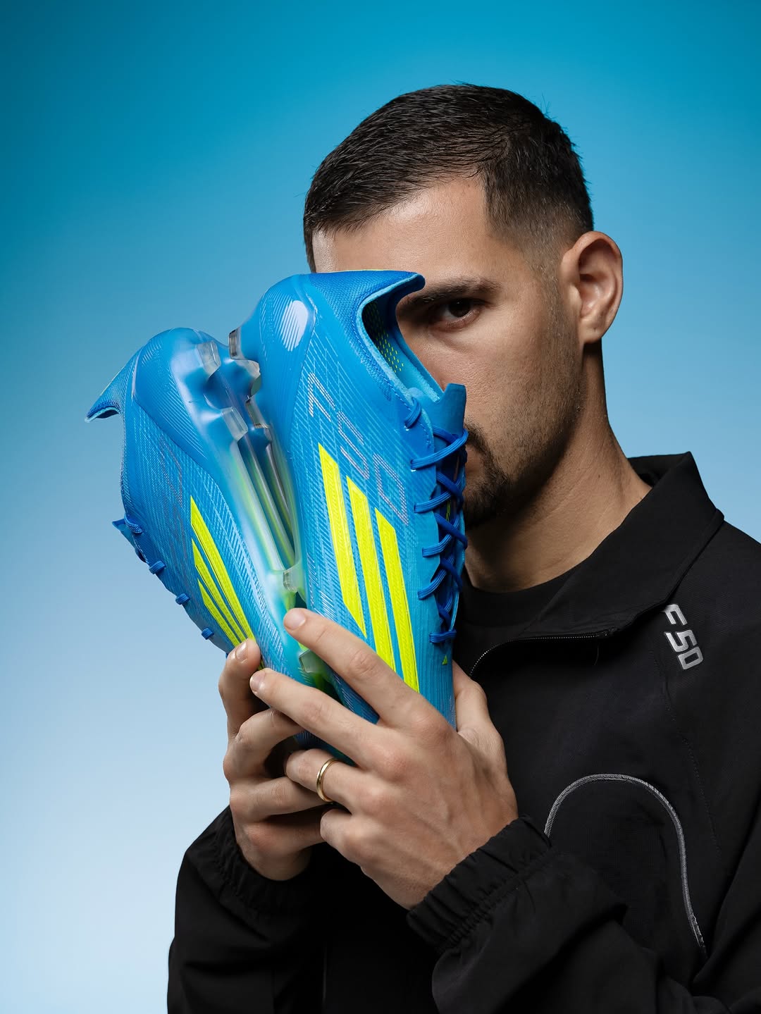 恬蓝色 春假 蓝花 低帮 网面  - VALI鞋履AI设计主图