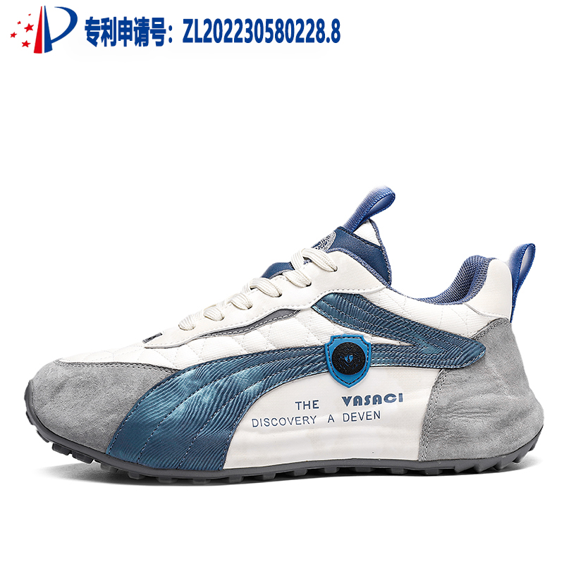 冬季手工休闲运动包底减震百搭男鞋 ZQ-888主图