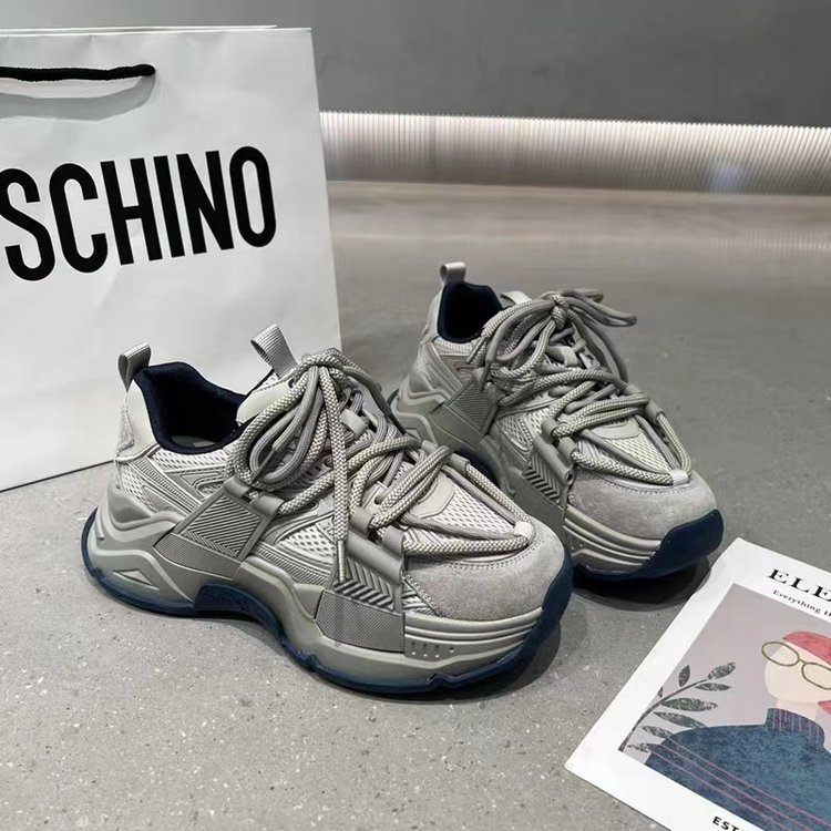 【牙牙专属】2023春季新款爆款老爹鞋厚底潮流百搭时尚运动休闲鞋主图