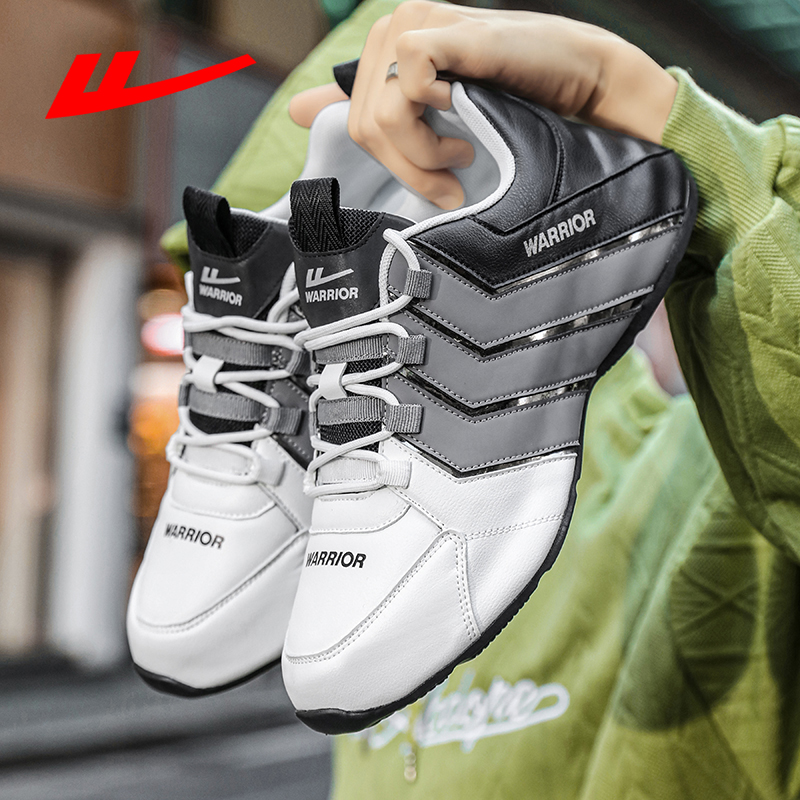 Warrior/回力正宗品牌官方正品男士鞋子百搭休闲潮流款高端颜值皮主图