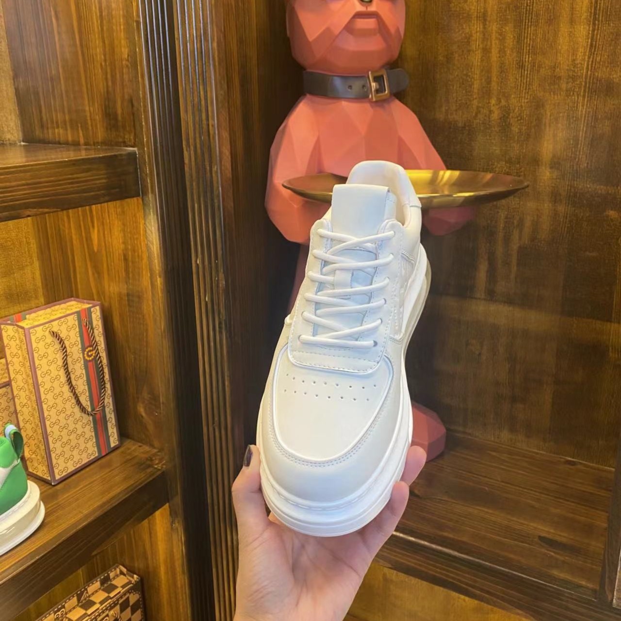 5598-【2023超帅新品】欧洲站高端轻奢压花气垫增高牛皮男鞋主图