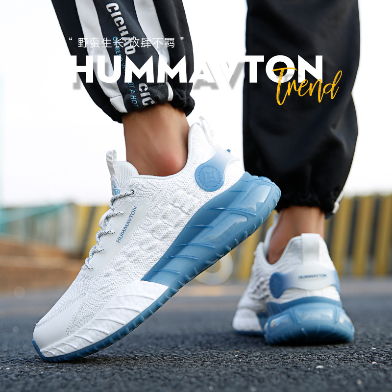 HUMMAVTON/悍马威登跑步鞋男鞋秋冬新款户外休闲运动鞋子男潮鞋主图