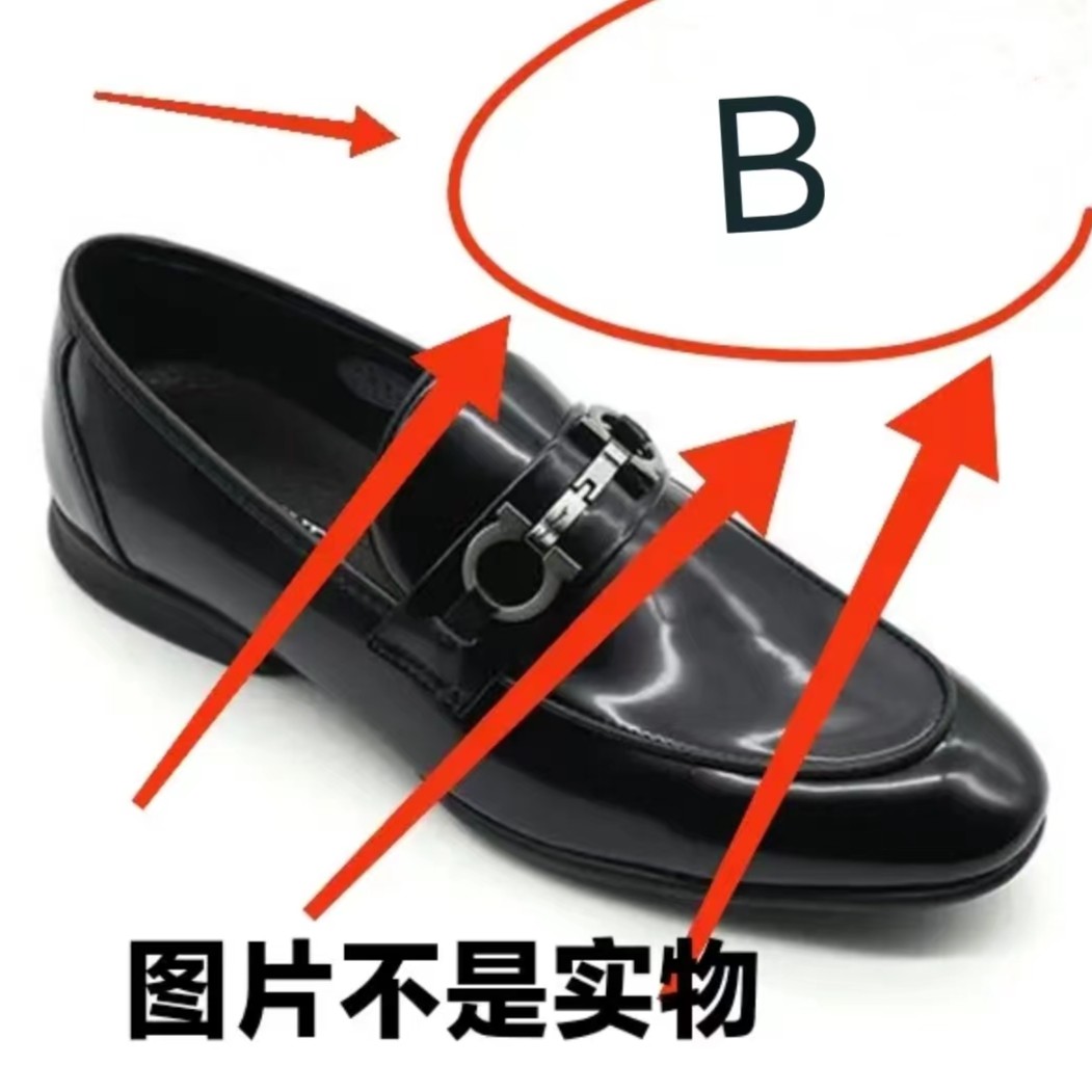 看实物下单 休闲皮鞋29.9米B401-500主图