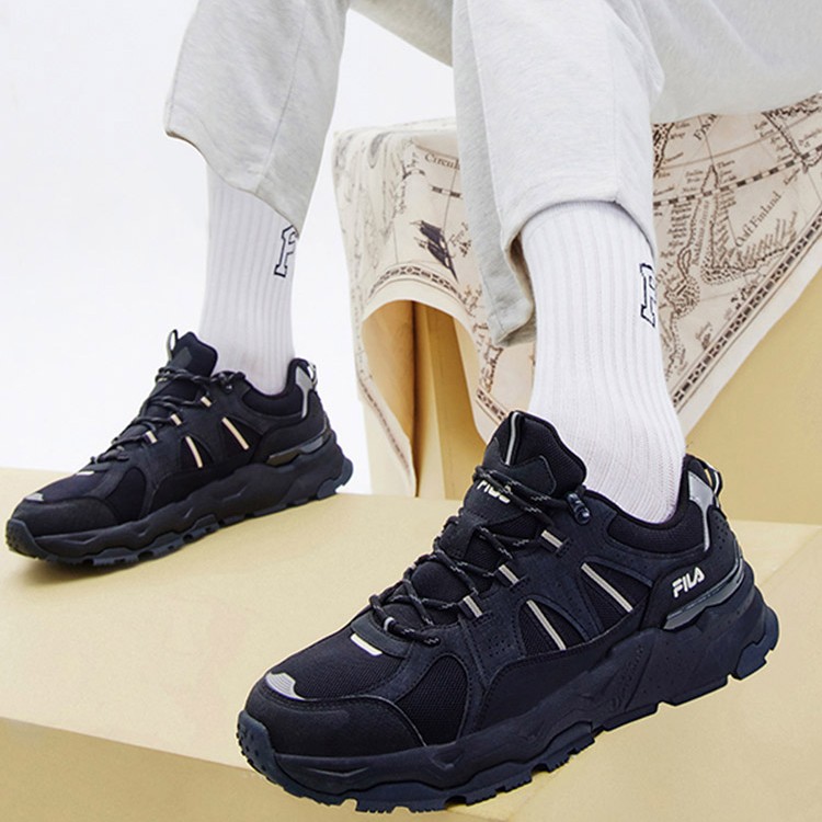 Fila/斐乐23年男子夏季新款时尚百搭休闲老爹鞋满天星 F12M311193主图