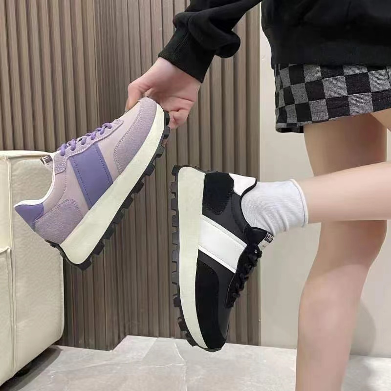 【水果甜心】春季新款女舒适潮流小蛮腰休闲运动鞋 2023 //HJW主图