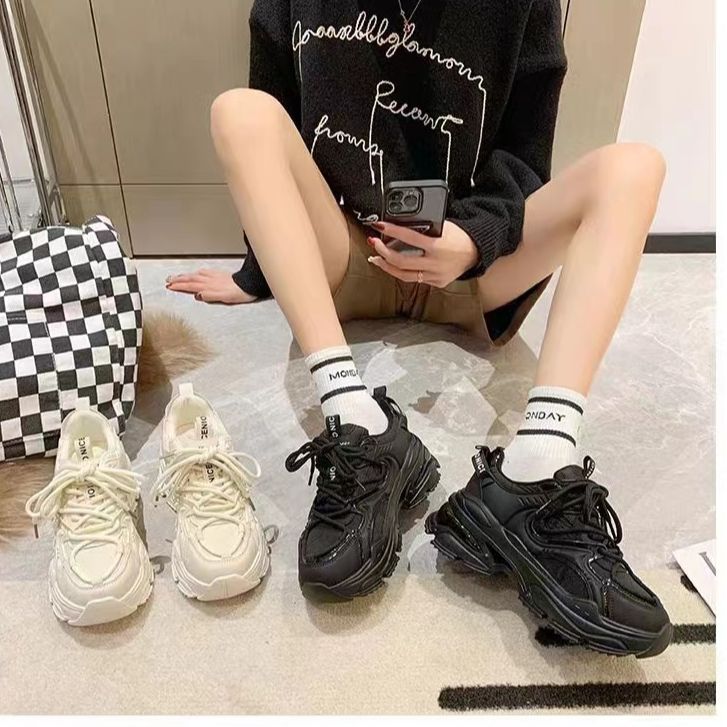 网红时尚炸街休闲舒适厚底老爹鞋 3003（超柔）主图
