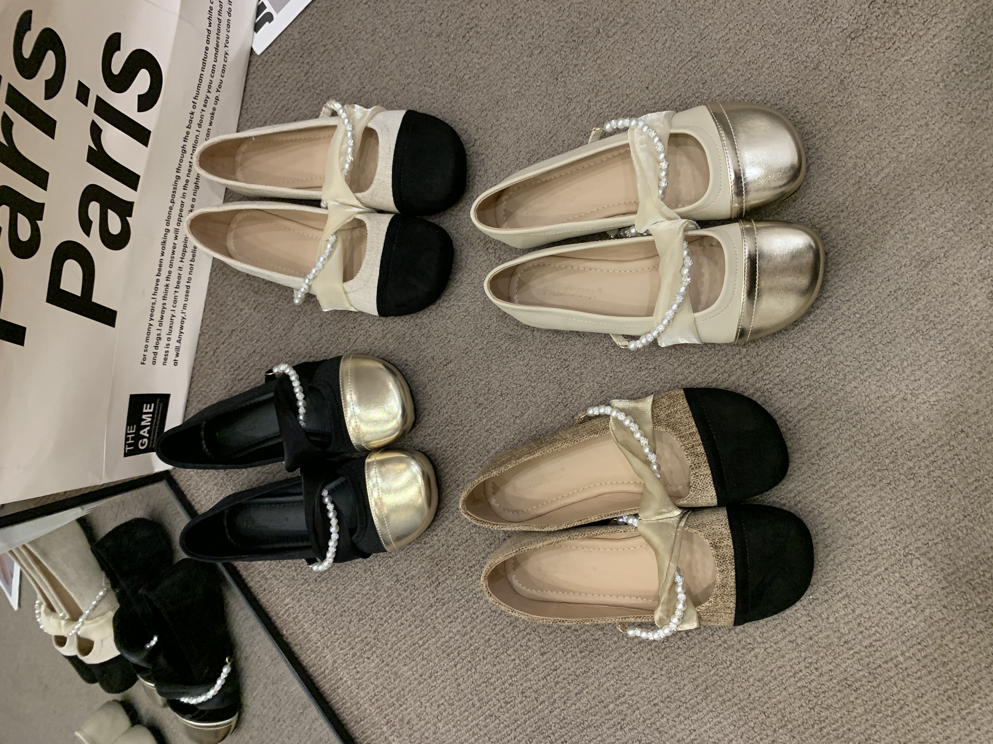 爆款法式气质仙女风温柔玛丽珍鞋子晚晚风蕾丝软底奶奶鞋单主图