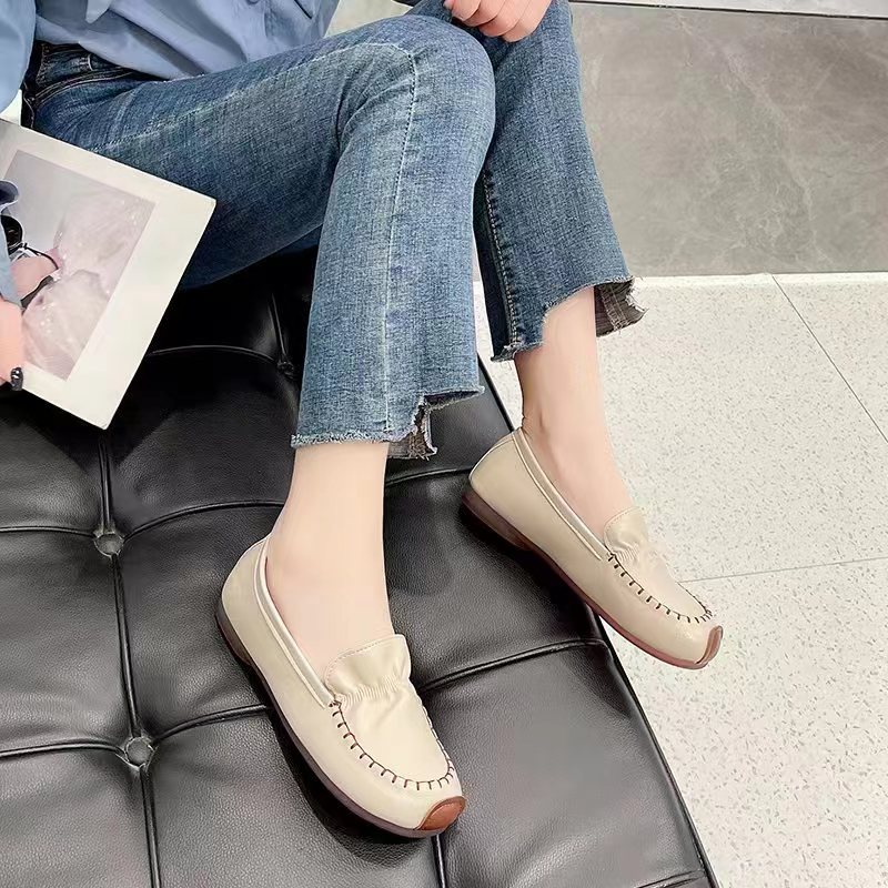 816新款软底舒适缝包松紧妈妈鞋【温州如意妈妈鞋】主图