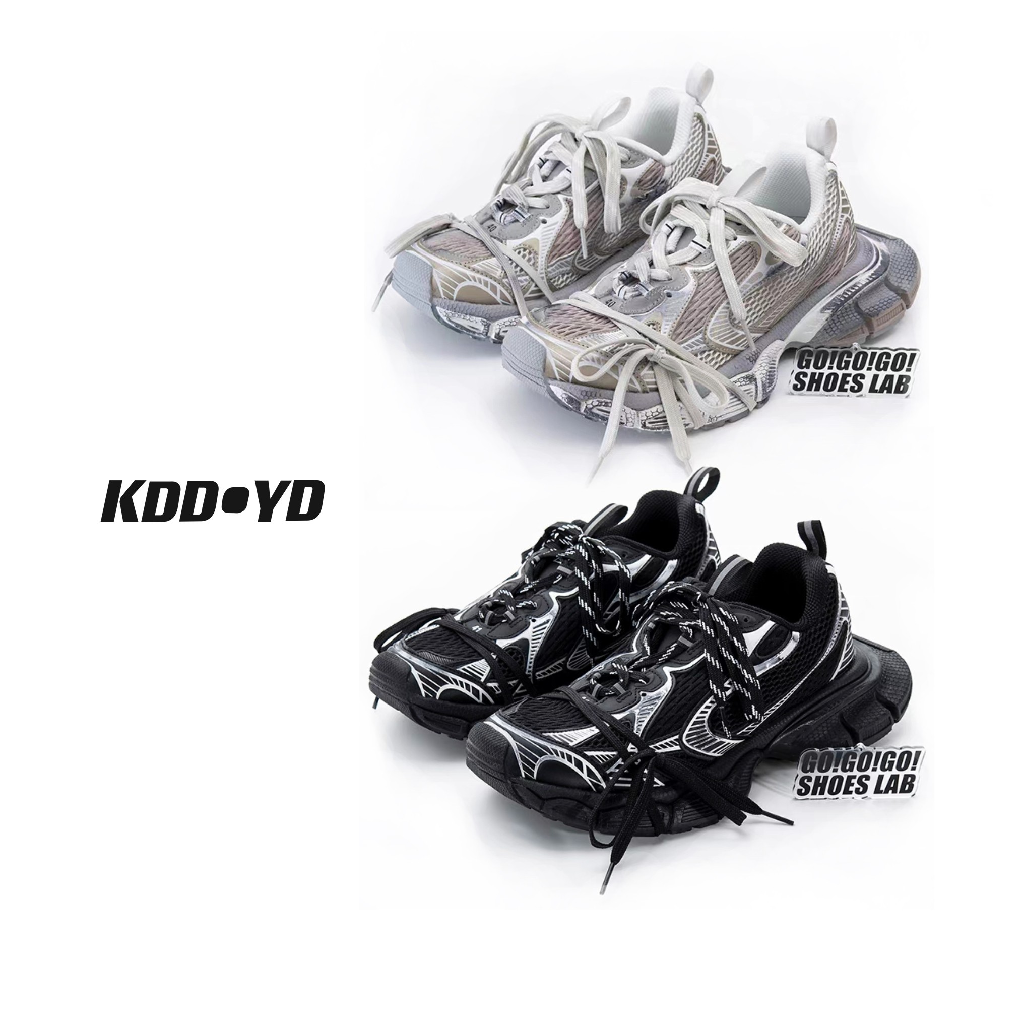  「KDD・YD」巴黎3XL老爹鞋主图