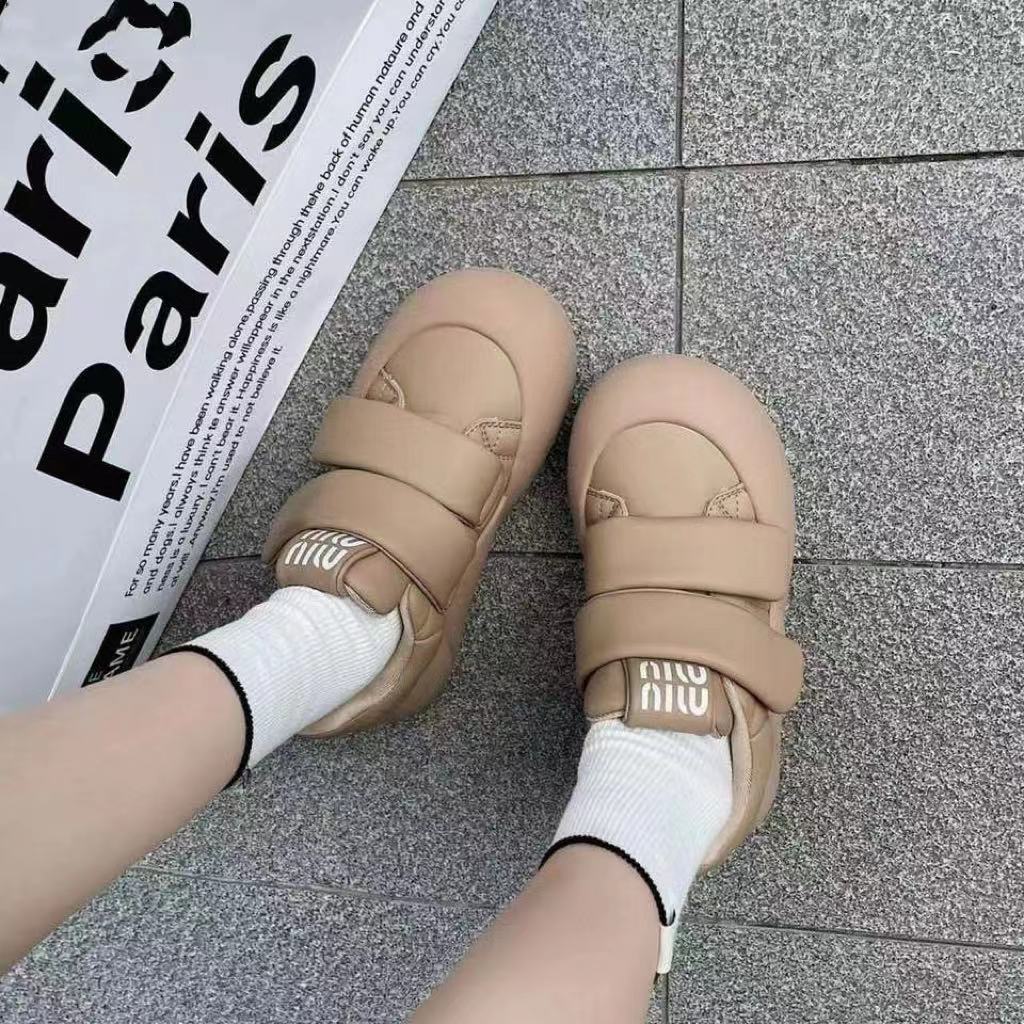 K23008【面包鞋】2023韩版厚底增高休闲鞋主图