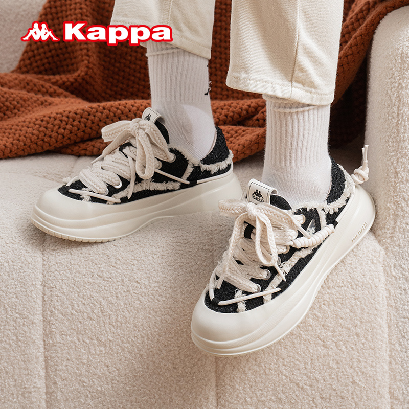 kappa背靠背时尚百搭女款鞋子秋季韩版ins休闲鞋板鞋K0D85CC27CJ主图
