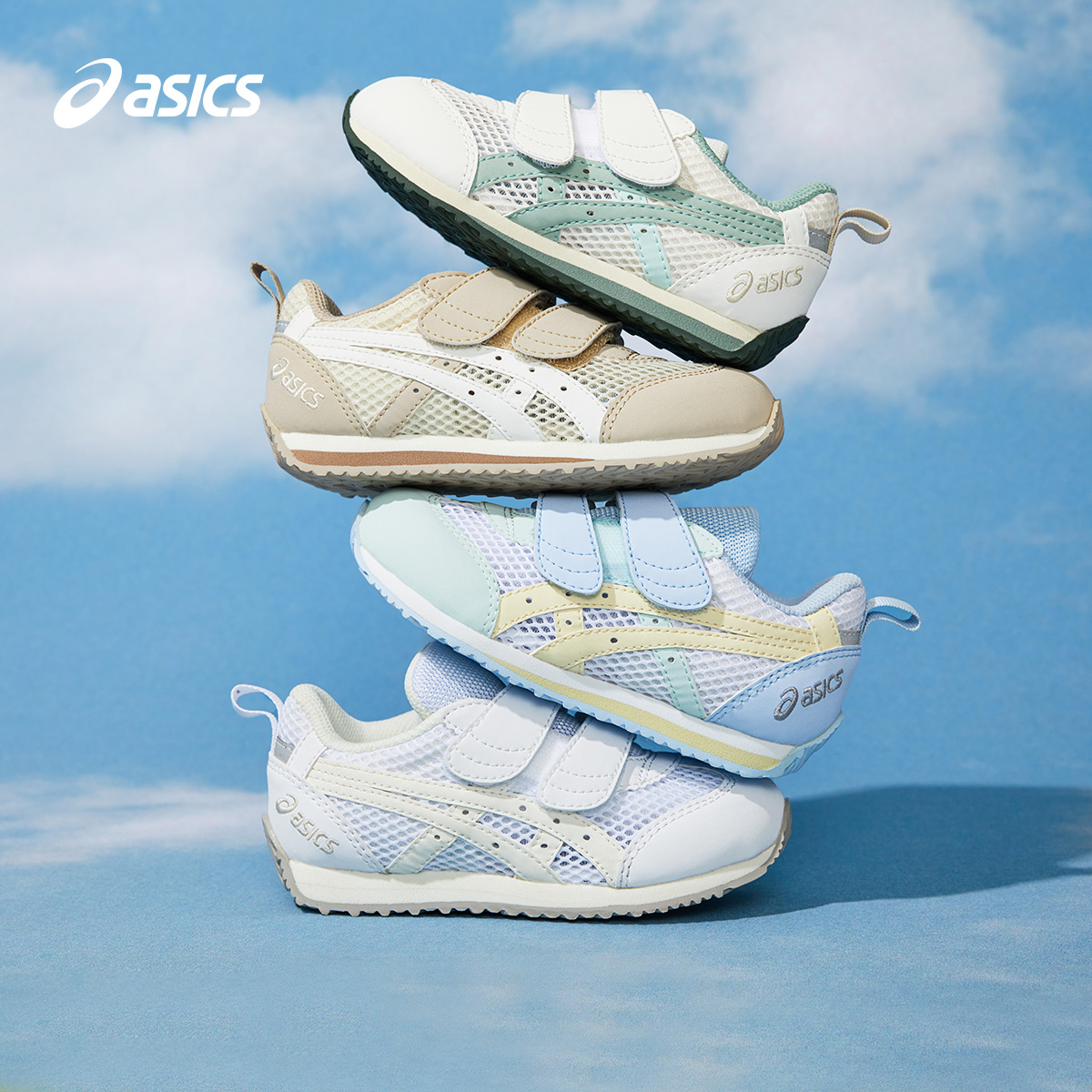 ASICS/亚瑟士童鞋24春夏男女婴幼童学步鞋镂空大网眼透气IDAHO主图