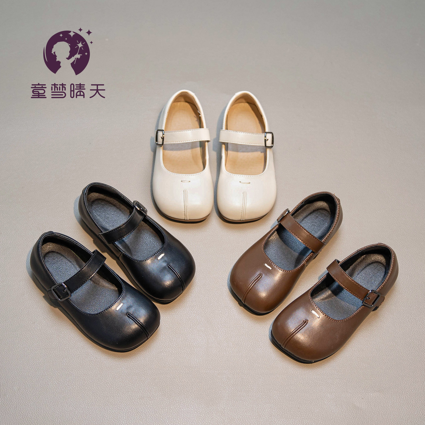 女童小皮鞋2024新款春秋款儿童鞋子软底公主鞋春款女宝小香风单鞋主图