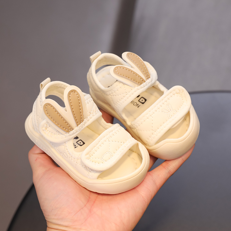 宝宝凉鞋夏季学步0一1-3岁婴儿鞋防滑软底婴幼儿包头男女宝宝鞋子主图