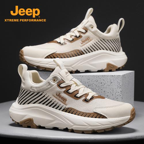 JEEP/吉普2024夏季新款男鞋运动鞋户外登山鞋男款时尚休闲跑鞋主图