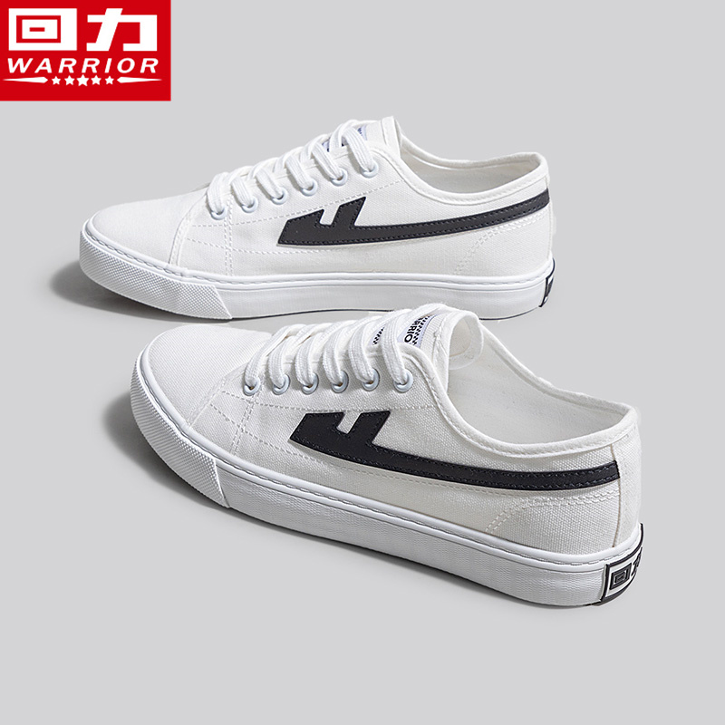 Warrior/回力帆布鞋2023夏季新款低帮潮流透气休闲学生运动鞋447主图