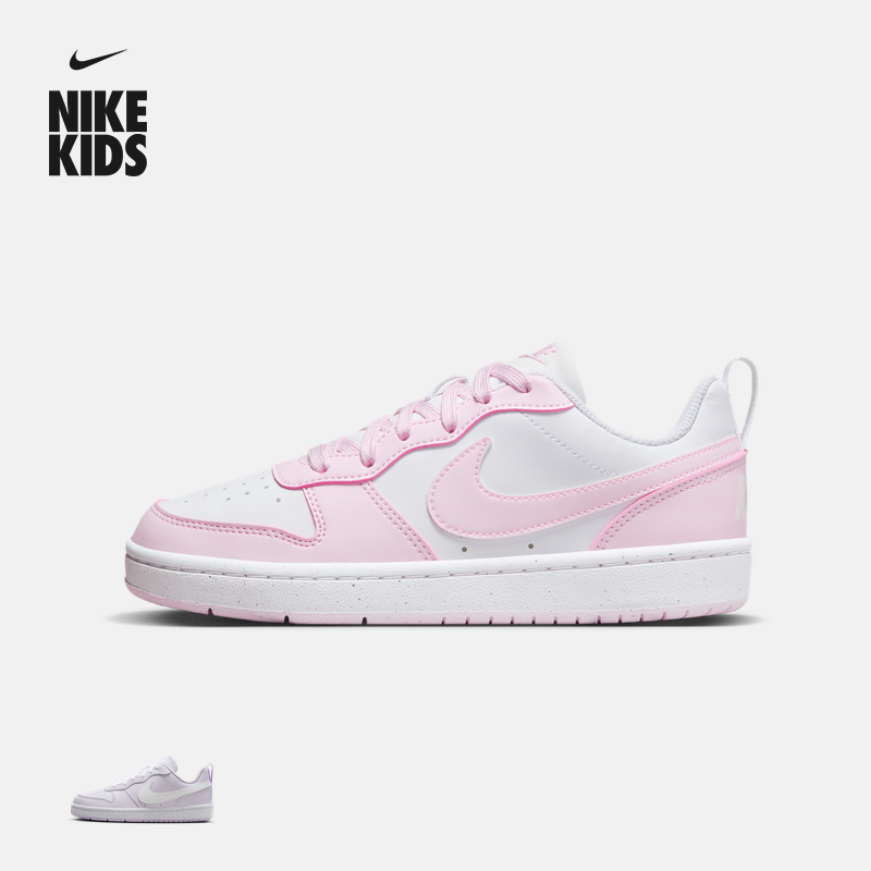 Nike耐克官方男女童COURT大童运动鞋冬季板鞋低帮耐穿DV5456主图