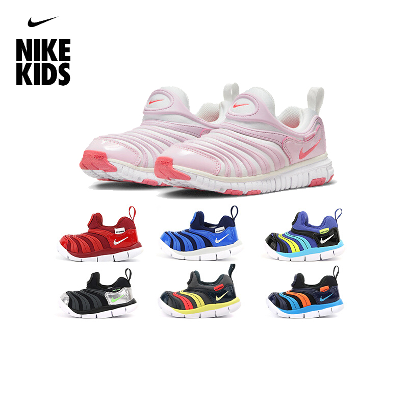 Nike耐克毛毛虫童鞋2023春秋新款男女童宝宝软底儿童运动鞋343938主图
