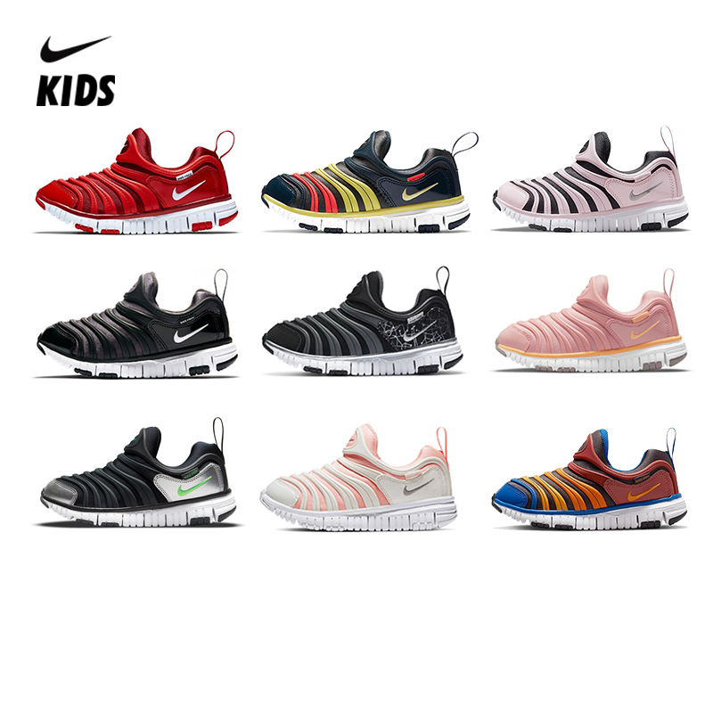 Nike耐克毛毛虫童鞋2023春夏男女童宝宝户外软底儿童运动鞋343938主图