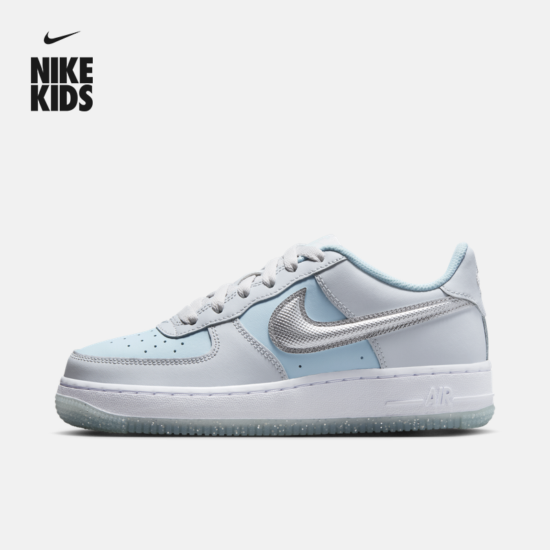 Nike耐克官方男女童AF1大童空军一号运动鞋冬新款板鞋胶底HQ3249主图