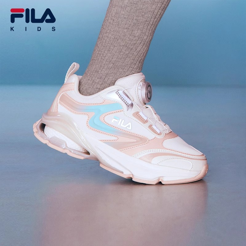 FILA KIDS斐乐童鞋儿童跑步鞋冬新款男女小童旋钮BOA复古运动鞋潮主图