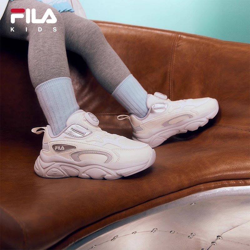 FILA KIDS斐乐童鞋儿童跑步鞋冬新款男女小童复古旋钮BOA火星鞋主图
