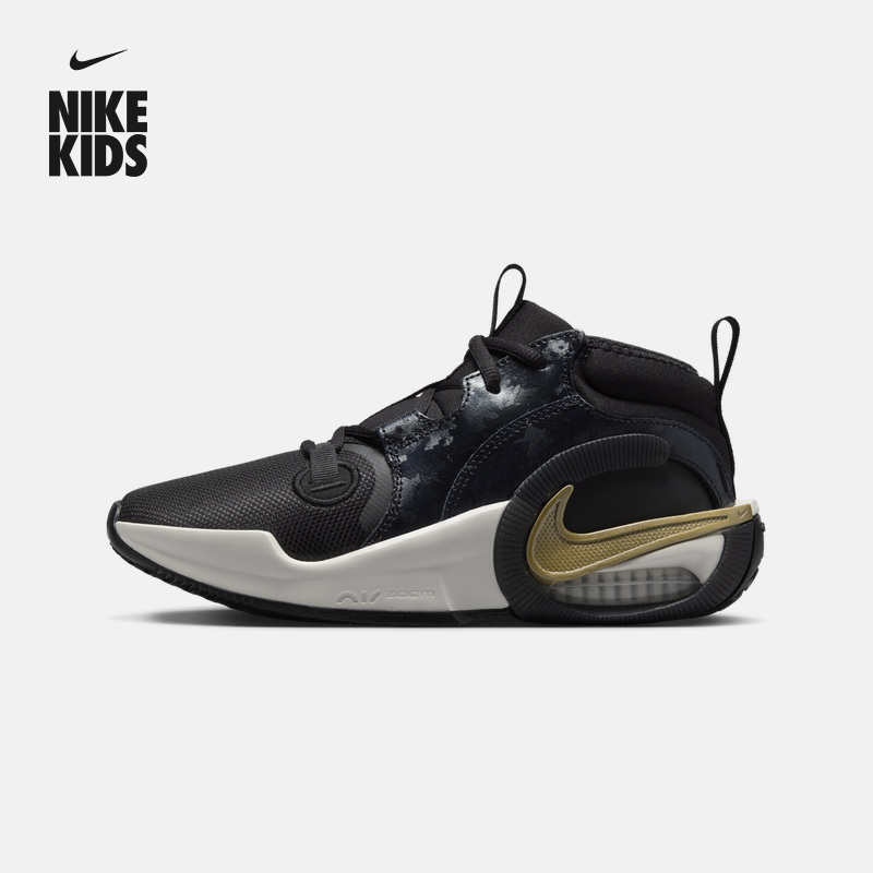 Nike耐克官方男女童ZOOM CROSSOVER 2大童实战篮球鞋冬新款FZ7312主图