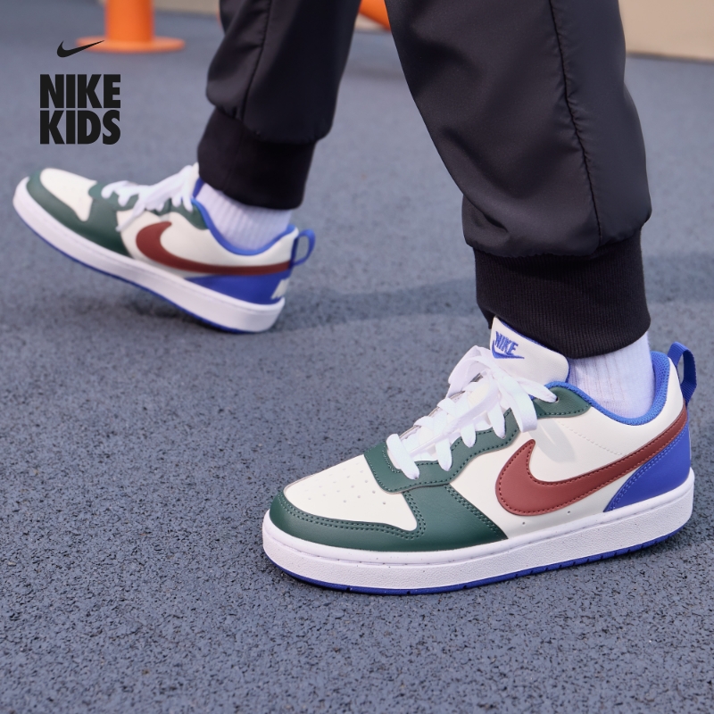 Nike耐克官方男女童COURT大童运动鞋冬季板鞋低帮耐穿DV5456主图