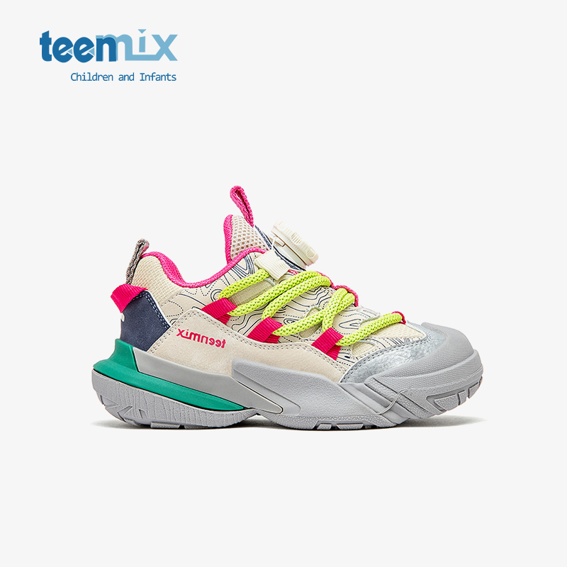 teenmix2024年新款秋冬儿童女童复古软底运动鞋男童休闲鞋中大童主图