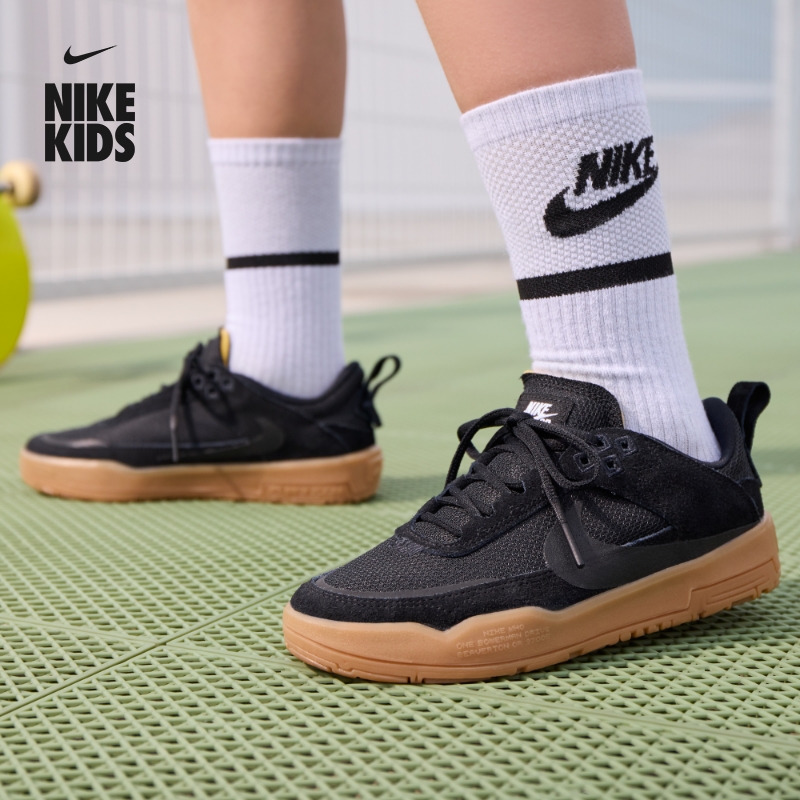 Nike耐克官方男女童SB DAY ONE大童滑板鞋冬季轻便缓震运动FN4210主图