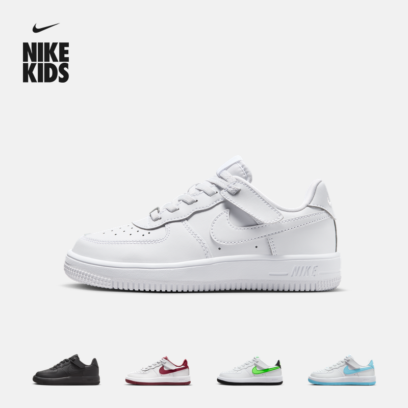 Nike耐克官方男女童幼童运动鞋魔术贴冬易穿脱板鞋低帮抓地FN0237主图