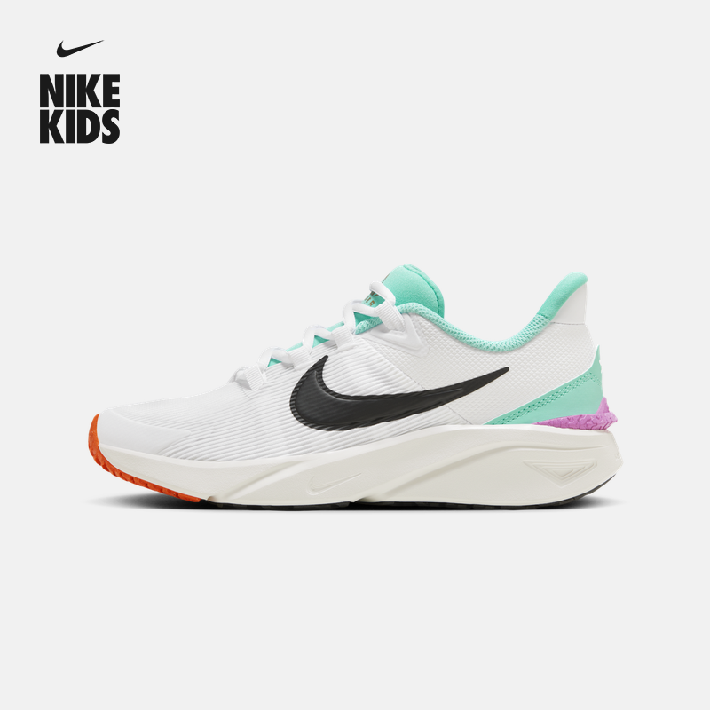 Nike耐克官方男女童STAR RUNNER 4大童公路跑步鞋缓震运动HQ1187主图