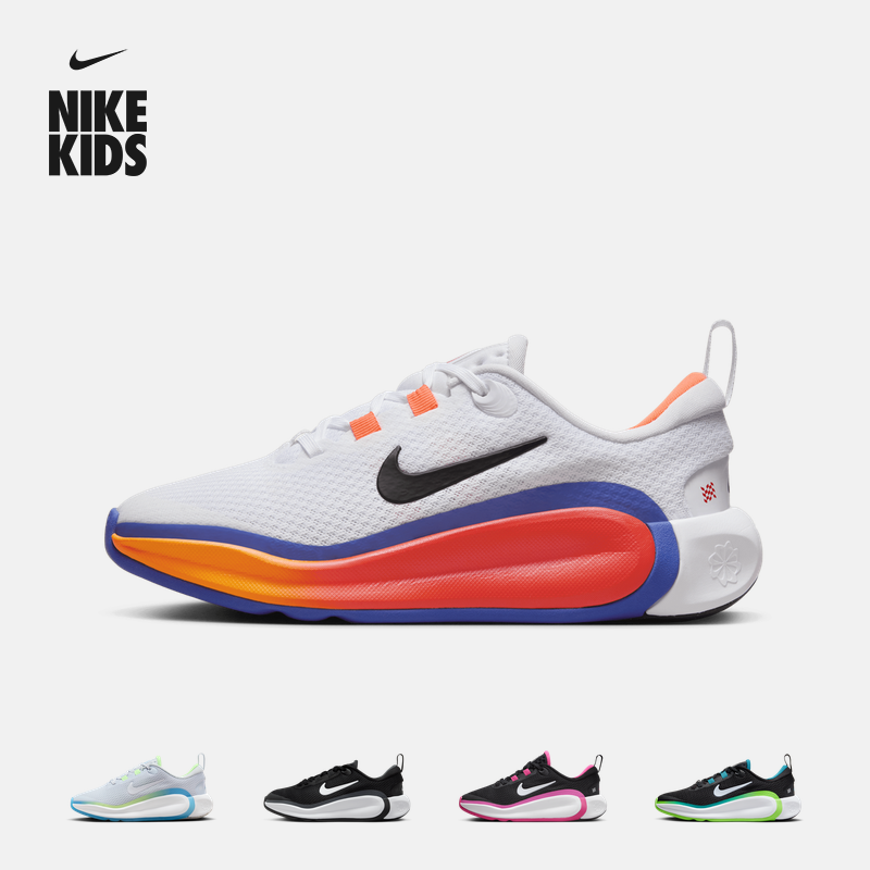 Nike耐克官方男女童INFINITY FLOW大童专业跑步鞋冬季透气FD6058主图