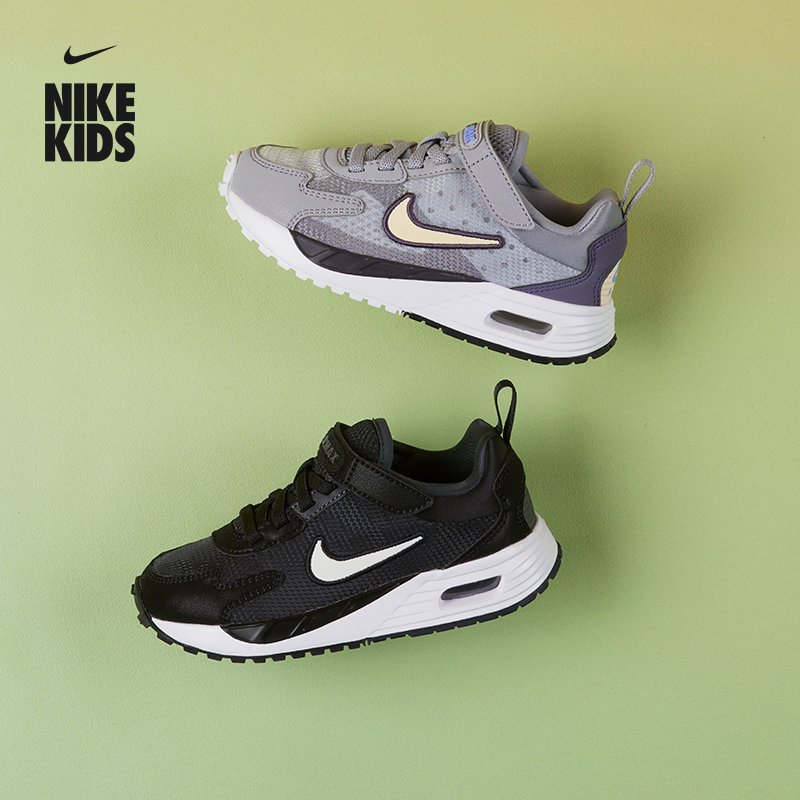 Nike耐克官方男女童AIR MAX SOLO幼童运动鞋魔术贴冬季透气FZ0944主图