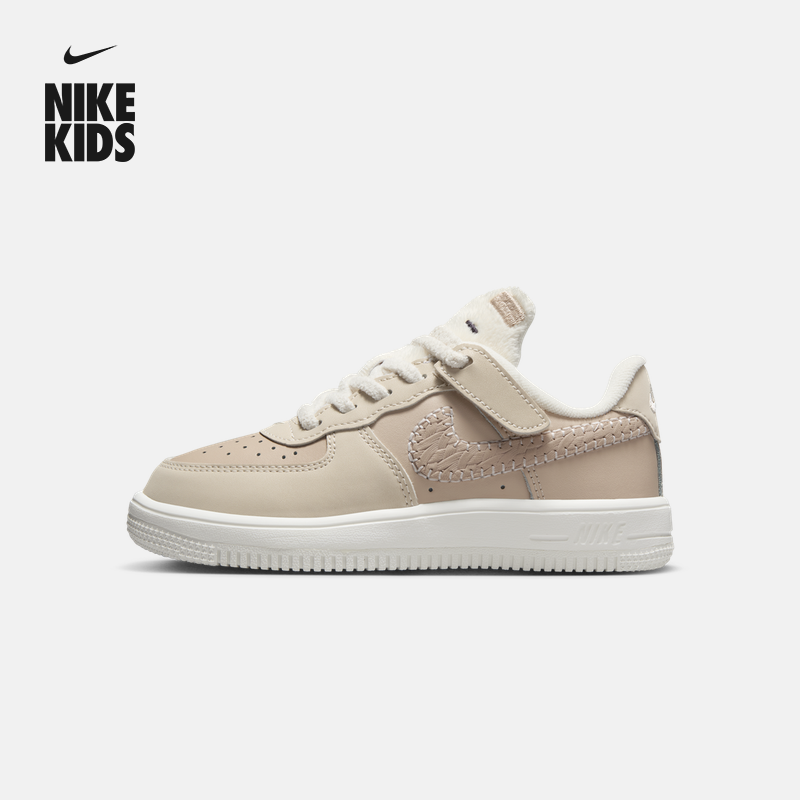 Nike耐克官方男女童幼童运动鞋魔术贴冬新款板鞋低帮易穿脱FZ4514主图
