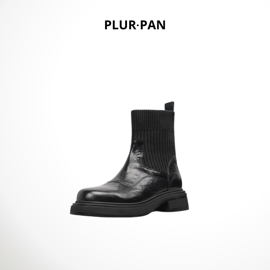 PLUR·PAN『战靴』油蜡小牛皮系列主图