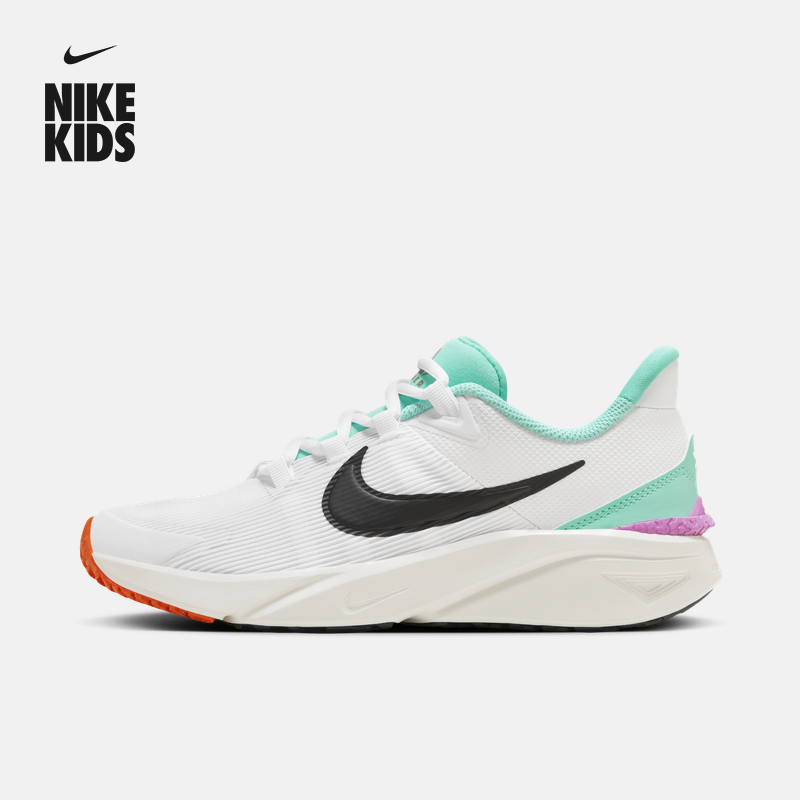 Nike耐克官方男女童STAR RUNNER 4大童公路跑步鞋缓震运动HQ1187主图