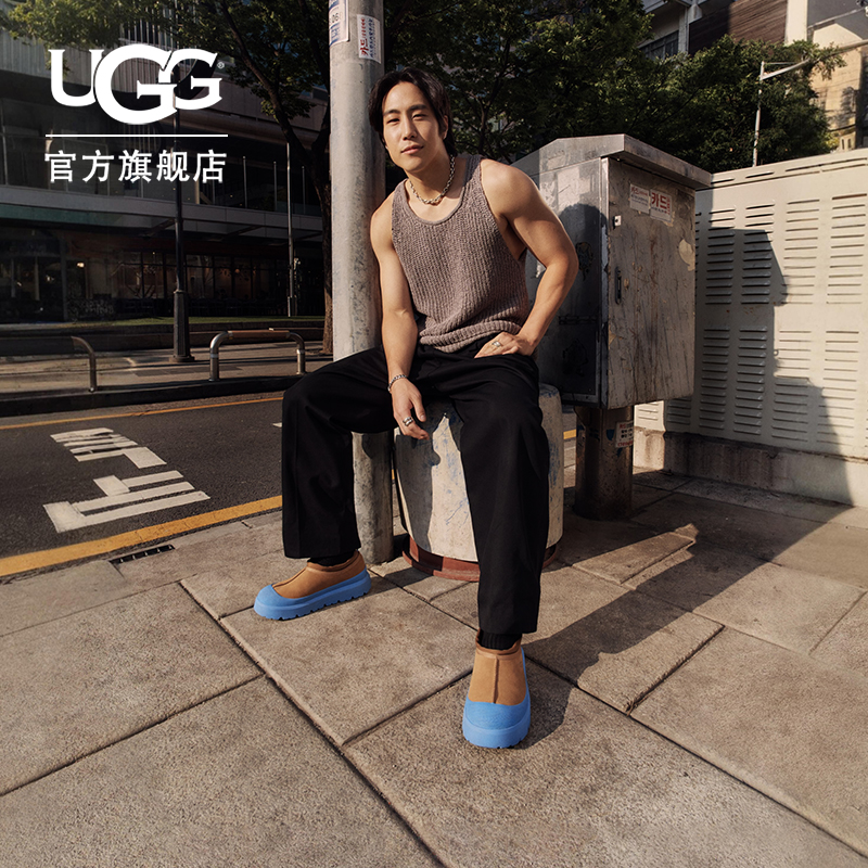 UGG秋季男女同款舒适厚底圆头低帮塔斯曼时尚单鞋休闲鞋 1144096主图