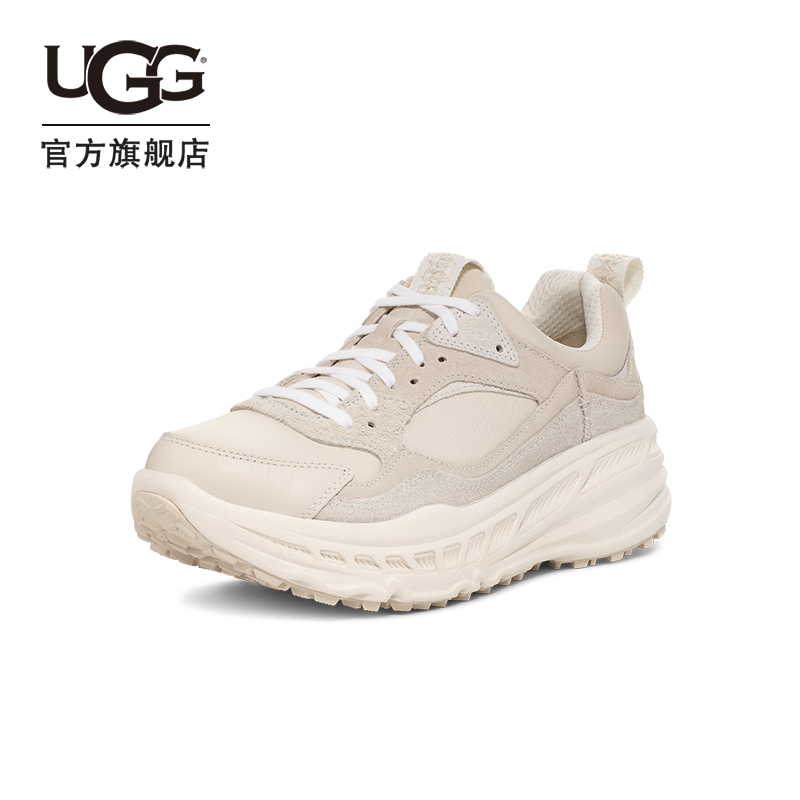 UGG秋季新款男女同款时尚舒适系带厚底老爹鞋运动休闲鞋 1163210主图