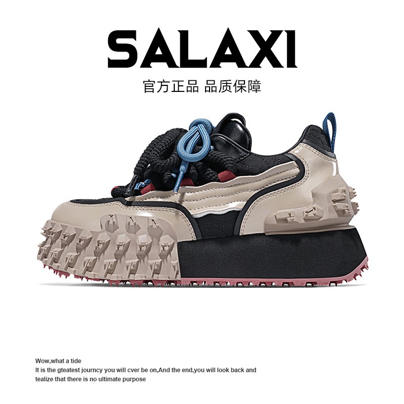 SALAXI 【情侣款】isn欧货百搭机能风运动鞋厚底减震防滑老爹鞋主图