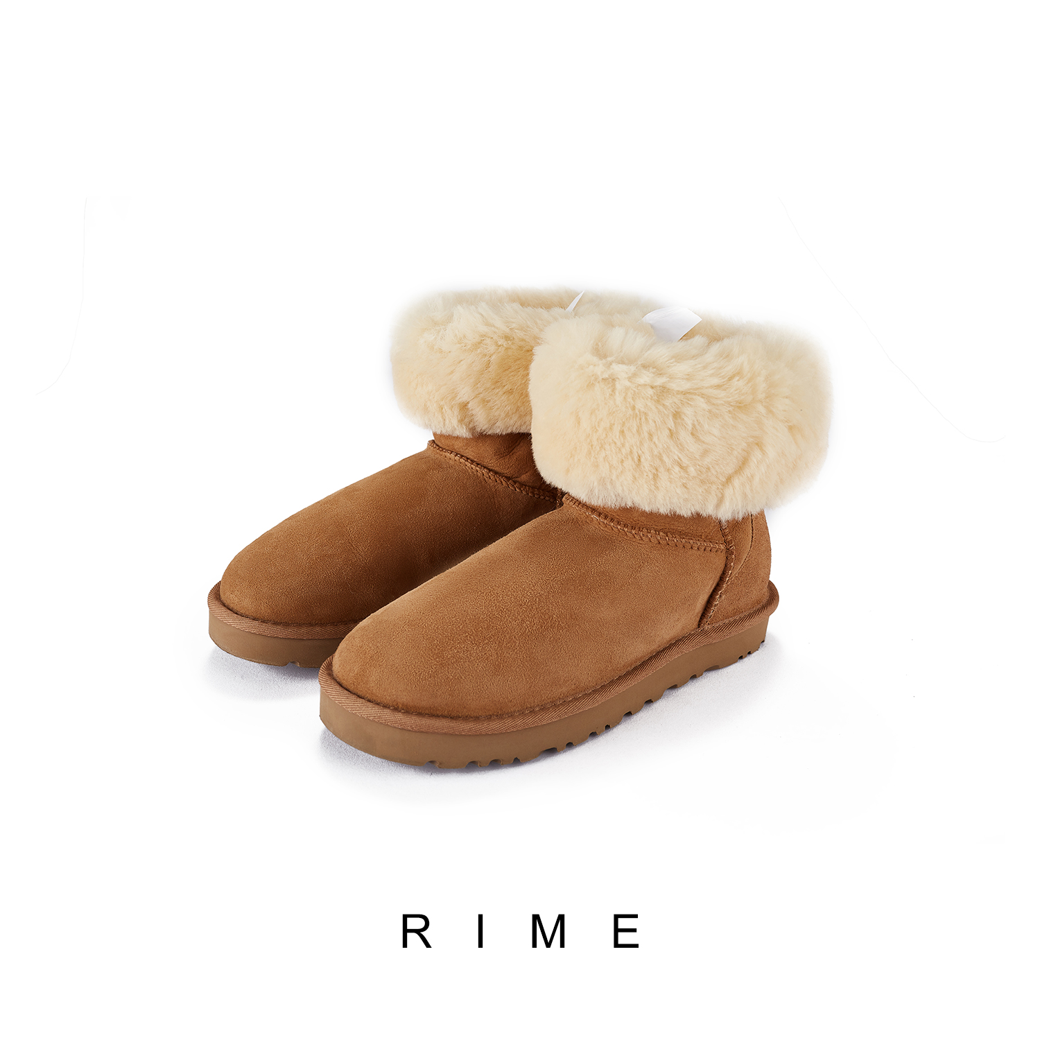 RIMEFROST 24A/W 真皮毛一体冬季百搭经典中筒/mini雪地靴主图