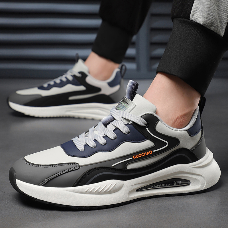 Warrior/回力男鞋秋冬运动鞋轻便软底百搭休闲鞋男舒适厚底潮流鞋主图